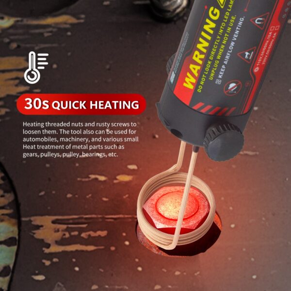 1100w magnetic induction heater for car repair bolt removal tool 110v 220v