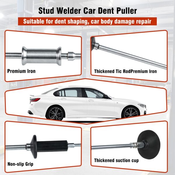 solary iron 110v/230v spot welder dent puller machine