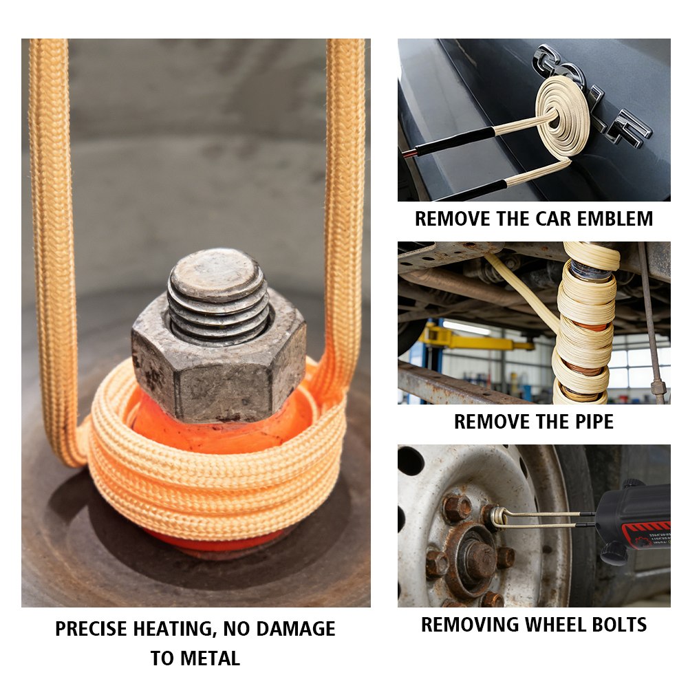 nh7s induction heater 1100w magnetic bolt heater for automotive repair and industrial maintenance