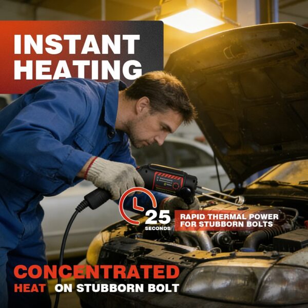 nh7s induction heater 1100w magnetic bolt heater for automotive repair and industrial maintenance