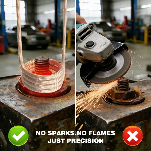 nh7s induction heater 1100w magnetic bolt heater for automotive repair and industrial maintenance