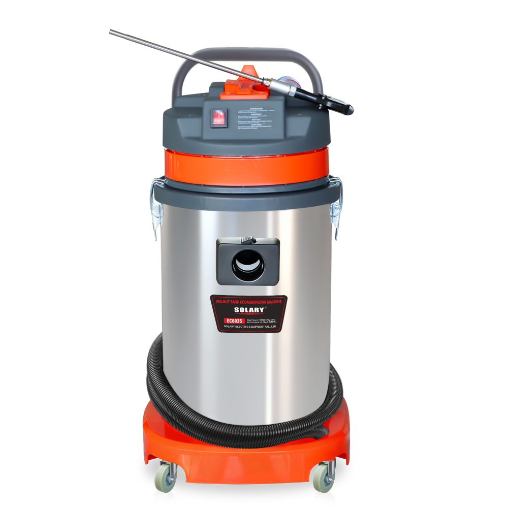 solary ec603s walnut blaster for engine carbon cleaning