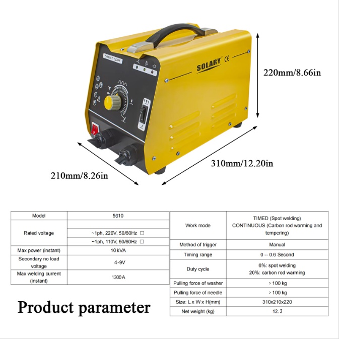solary 5610 dent puller car repair tools auto quick dent puller car pulling machine car dent puller