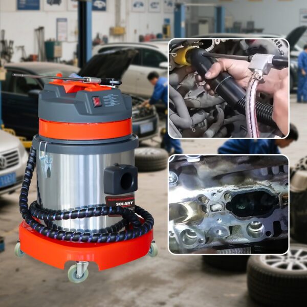 solary ec601 valve clean machine diesel walnut sand carbon deposition cleaner auto car engine washing intake pipe