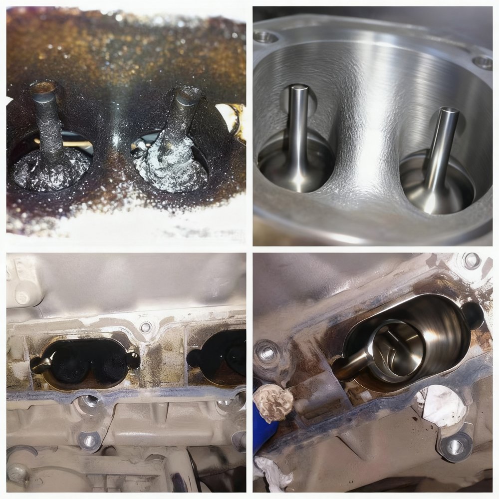 solary ec603s walnut blaster for engine carbon cleaning