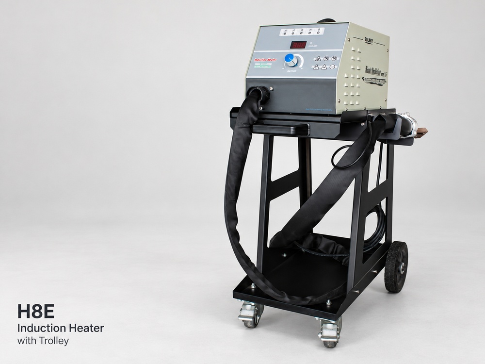 SOLARY H8E Induction Heater with Trolley product display