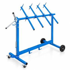 SOLARY PS101E Rotating Door and Bonnet Spray Paint Stand