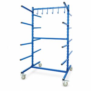 SOLARY PS301S Mobile Bumper Cover Storage Rack and Paint Hanger