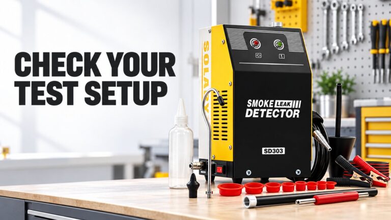 EVAP Smoke Test Setup: Connections, Valves and Results